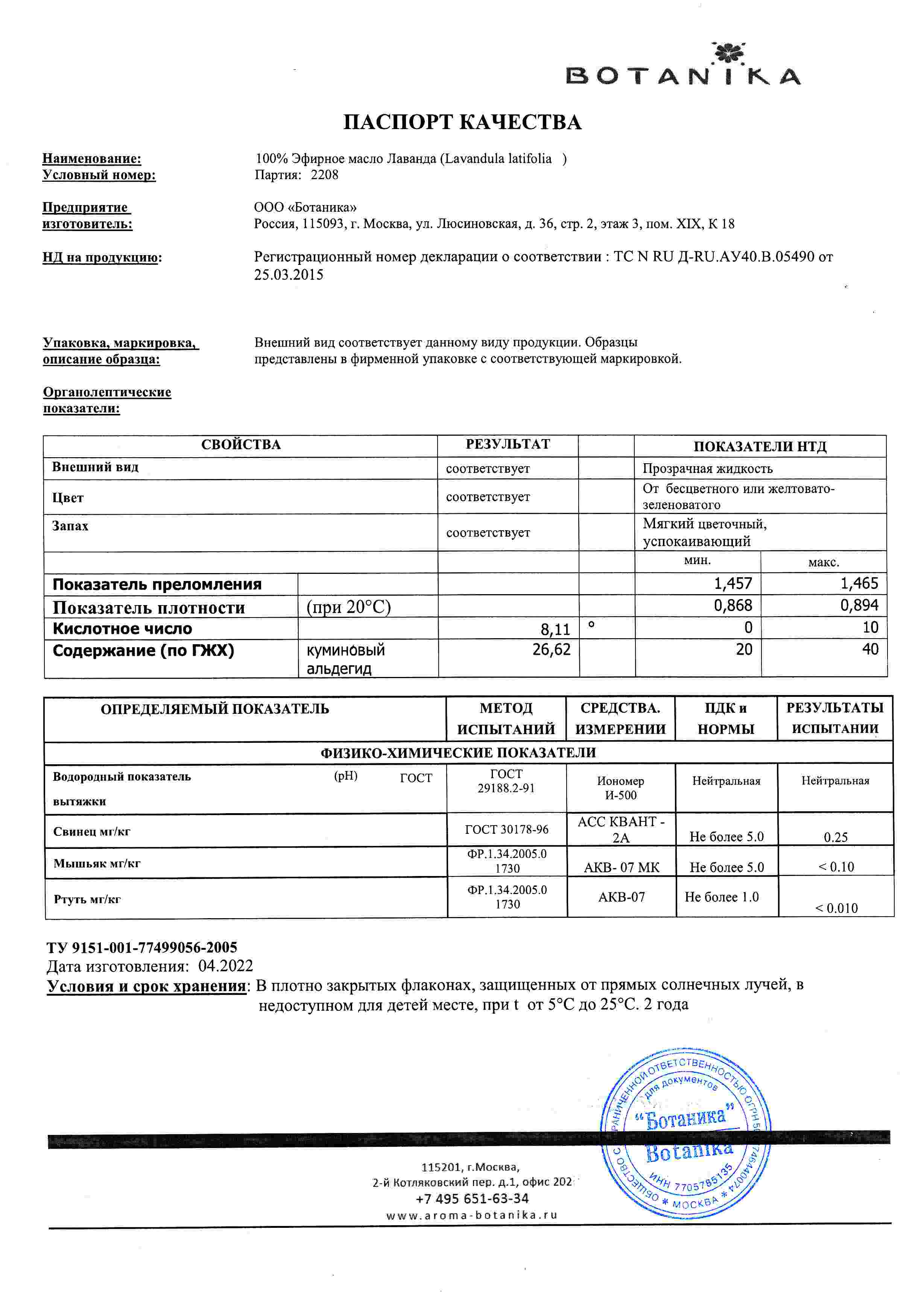Паспорт №042022